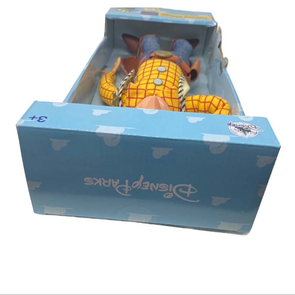 Disney Parks Talking Woody Doll Toy Story Figure Cowboy Andy - Picture 4 of 6